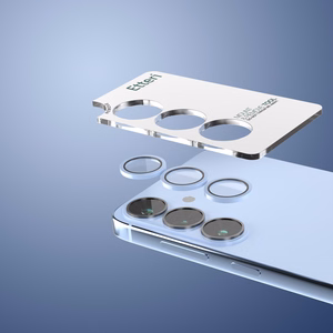 Etteri kameras objektīva aizsargs Samsung Galaxy S26 zils