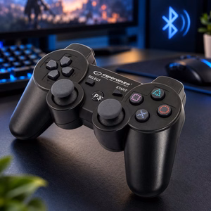 Esperanza EGG109K spēļu kontrolieris melns Bluetooth Joystick analogais Playstation 3