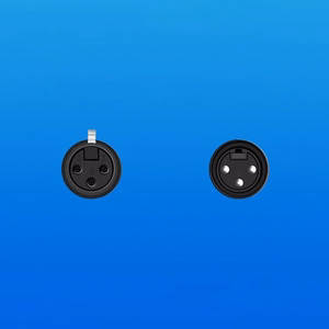Ugreen AV130 66717 audio XLR (sieviešu) - XLR (vīriešu) kabelis mikrofonam / pastiprinātājam 2m - melns