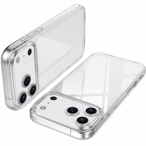 Caurspīdīgs TPU vāciņš iPhone 18 Pro Max / 17 Pro Max ar aizsardzību pret pirkstu nospiedumiem