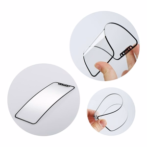 Bestsuit Elastīgs Hibrīda Stikls 5D Xiaomi Mi 12 Pro melns (Karstā Liekšana)