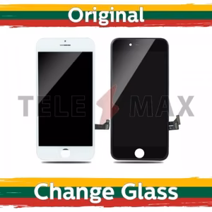 LCD Displejs Saderīgs ar iPhone 7 Balts (Telemax Renewed)