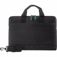 Tucano Smilza Super Slim Bag - MacBook Pro 16 "/ Notebook 15.6" Bag (melns)