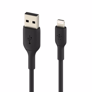 USB kabelis Belkin Boost Charge no USB-A uz Lightning 1,0 m melns