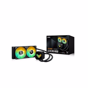 ASUS TUF Gaming LC III 240 ARGB procesora viss vienā šķidruma dzesētājs 12 cm melns
