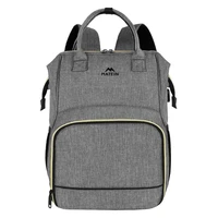 Laptop Backpack / Lunch Bag 15.6'' Matein 1368 USB Pelēks