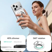 ESR Magnetic HaloLock MagSafe telefona turetajs - Balts
