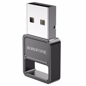 Bluetooth adapteris Borofone DH8 Bluetooth 5.1 melns