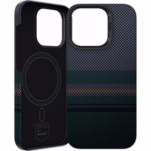 Benks Magnētiskais Armor Air Aurora Kevlar 600D viedtālruņa apvalks Iphone 16 Pro Max