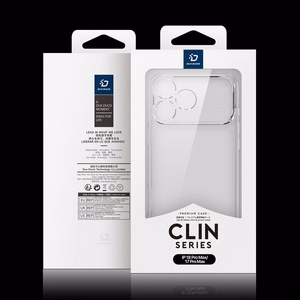 DUX DUCIS CLIN aizsargvāciņš ierīcei iPhone 18 Pro Max / 17 Pro Max, krāsa – caurspīdīga