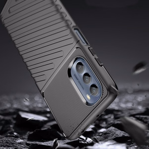 Чехол Thunder Case для Motorola Moto G62 5G силиконовый бронированный чёрный