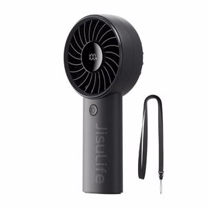 JisuLife rokas ventilators 4 melns