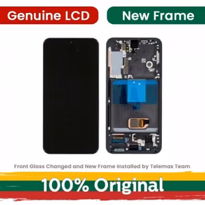 LCD Display Compatible With Samsung S901 S22 with Frame / Green / (Renewed: Telemax)