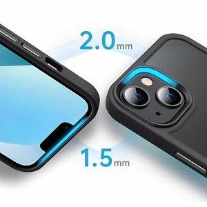 Korpuss Reach Matte MagSafe Apple iPhone 15 melns