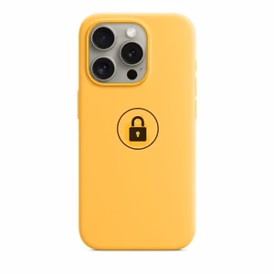 Tālruņa maciņš "Silicone Case v2" paredzēts iPhone 15 Pro / Sunshine / iepakojumā