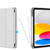 Tech-Protect SC Pen viedtālruņa apvalks iPad 10.9" 2022 - pelēka