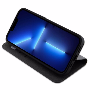 Karl Lagerfeld KLBKP14SSANKCPG iPhone 14 6.1" grāmatas tipa apvalks sudraba Saffiano Karl & Choupette