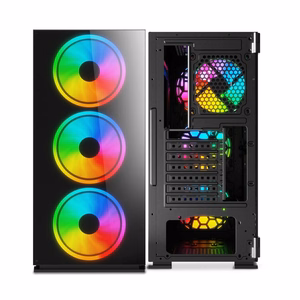 SAVIO Prime X1 ARGB Glass datora korpuss, melns