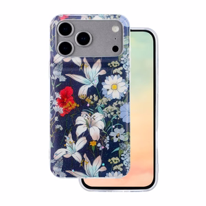 Glow Glam viedtālruņa apvalks iPhone 17 Pro 6,3" - zils
