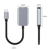 Tech-Protect UltraBoost USB-C (Male) / HDMI (Female) 4K 60Hz adapteris - melns