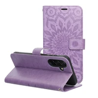 MEZZO grāmatas apvalks SAMSUNG A56 5G mandala violeta