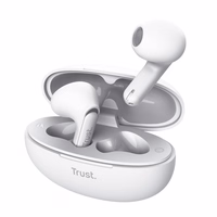 Trust Yavi - bezvadu Earbuds Bluetooth TWS with Charging maciņš & ENC (balts)