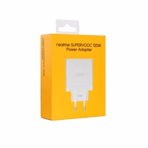Realme SuperVOOC 120 W USB-A lādētājs, balts