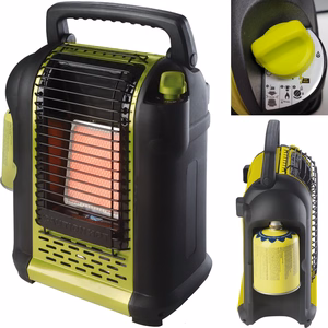 Meva OXYSTOP OLYMP gāzes sildītājs gāzes kasetnēm, 2 kW