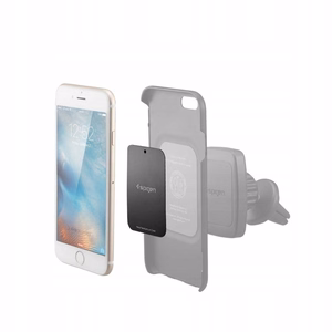 Spigen MP-4P magnētiskās plāksnes automašīnai - melnas