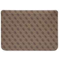 Guess 4G rakstains svītrains 14" klēpjdatora apvalks - brūns