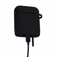 3mk Silikona AirPods Maciņš melns for AirPods 4 - melns