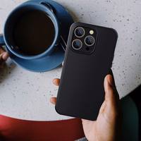 Nillkin Super Frosted Shield Pro viedtālruņa apvalks iPhone 14 Pro Max aizmugurējais apvalks zils