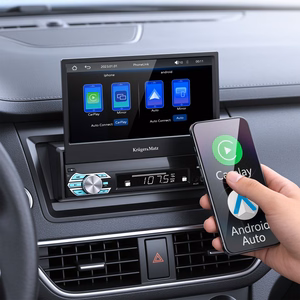 Automašīnas radio Kruger&Matz KM2018 ar izbīdāmu 7 collu ekrānu, CarPlay/Android Auto