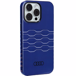Audi IML MagSafe viedtālruņa apvalks iPhone 15 Pro Max - zils