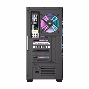 Datora korpuss Darkflash DS900WD (melns) + 4 ventilatori