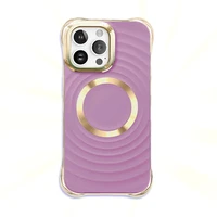 Circle Glam Magnētiskais viedtālruņa apvalks iPhone 13 Pro 6,1" violets