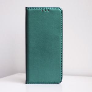 Smart Magnetic maciņš Xiaomi 17T Pro, tumši zaļš