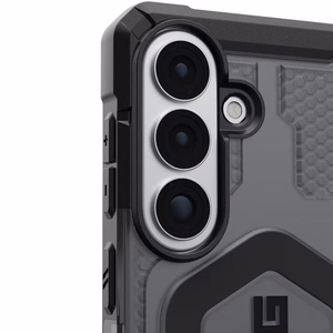 UAG Urban Armor Gear maciņš PATHFINDER CLEAR MAGNET ar iebūvētu magnētu SAMSUNG S26 Plus, pelnu melns
