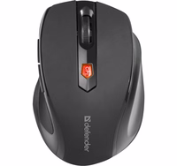 MOUSE DEFENDER ULTRA MM-315 RF melns OPTICAL 1600DPI 6P