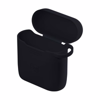 3mk Silikona AirPods Maciņš melns for AirPods 4 - melns