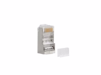 Lanberg PLS-6000 wire connector RJ-45 Stainless steel, caurspīdīgs
