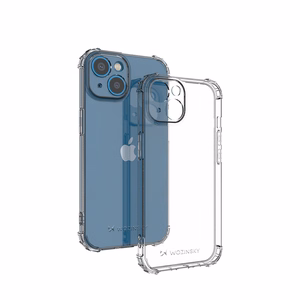 Wozinsky Anti Shock viedtālruņa apvalks iPhone 14 Plus caurspīdīgs caurspīdīgs apvalks
