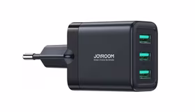 Lādētājs Joyroom (JR-TCN02) (4xUSB; 3.4A 17W) melns
