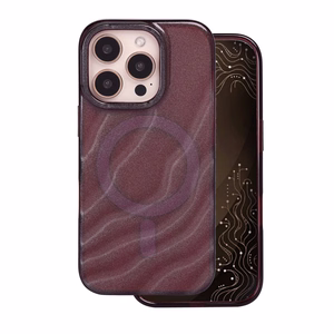 „Tecto Shield Desert Mag“ vāciņš modelim iPhone 16 Pro 6,3", sarkankoka krāsā
