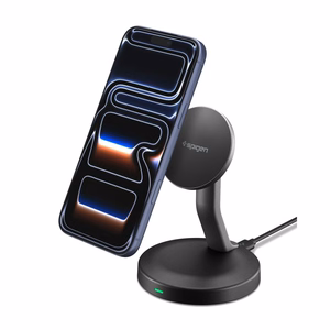 SPIGEN EF151MS ESSENTIAL MAGNETIC MAGSAFE WIRELESS CHARGER 15W melns