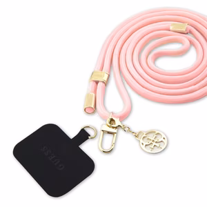 Шнурок для телефона Guess 4G Charm розовый