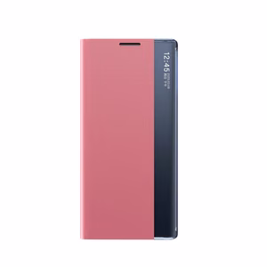 New Sleep Чехол для Samsung Galaxy S25+ с откидной крышкой и подставкой - розовый