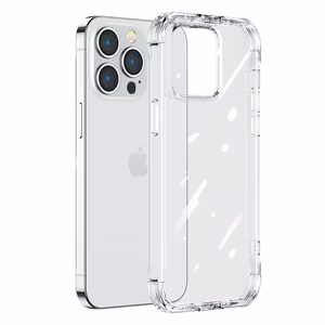 Joyroom Defender sērijas apvalks iPhone 14 Pro bruņots āķa apvalks ar statīvu caurspīdīgs (JR-14H2)