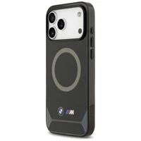 BMW M IML metāla pogas un logotips MagSafe apvalks iPhone 17 Pro Max - Zils