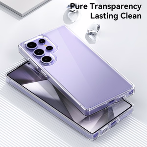 Rock Crystal Transparent Series Case for Samsung Galaxy S25 transparent